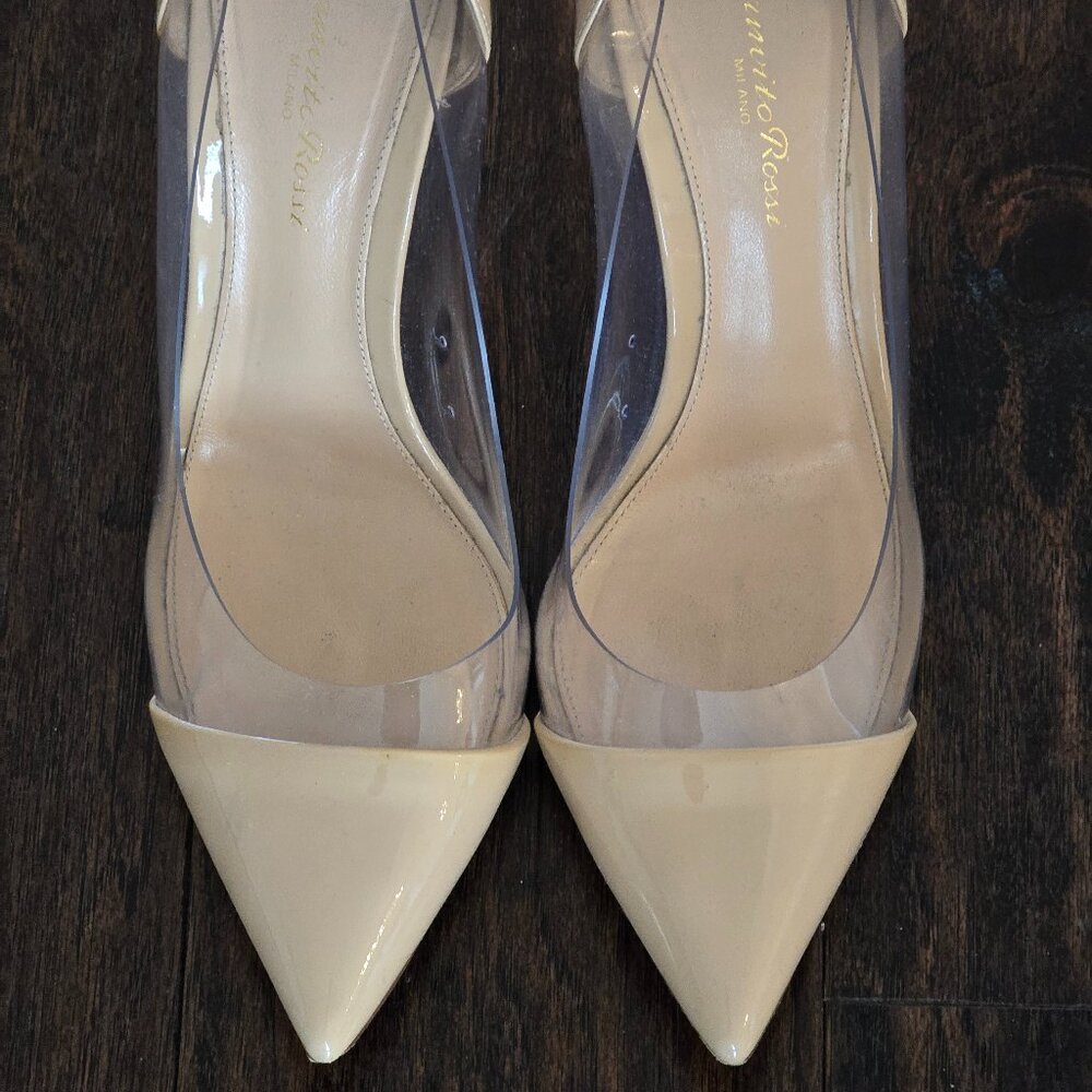 Gianvito Rossi Plexi Pumps